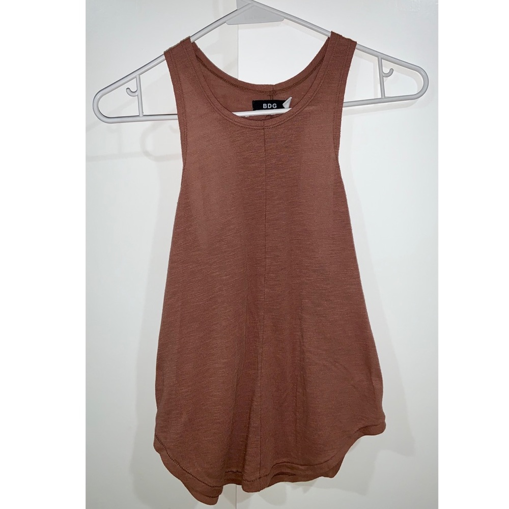 URBAN OUTFITTERS Tank Top Burnt Orange